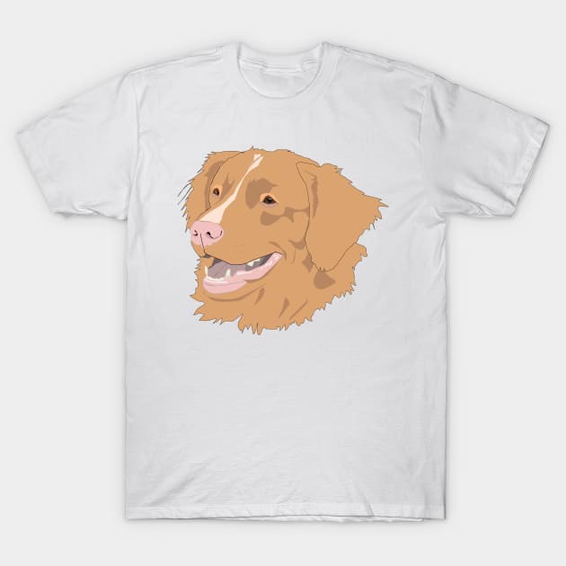 Nova Scotia Duck Tolling retriever T-Shirt by doggyshop